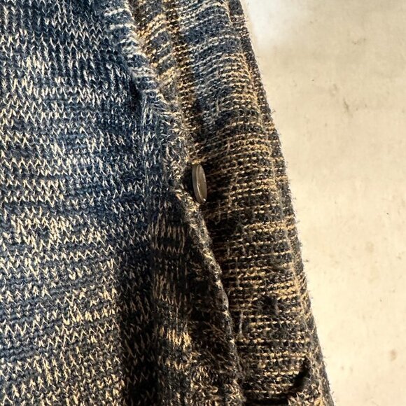 Elements Skateboards Brown Vintage Sweater Size Small Petite Cardigan jacket - Picture 6 of 8